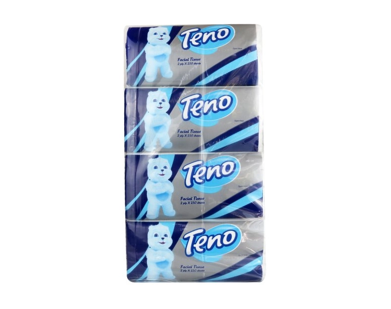 6266061103911 دستمال کاغذی تنو- مولتی پک-8عددی 250برگ دولایه - تصویر 1