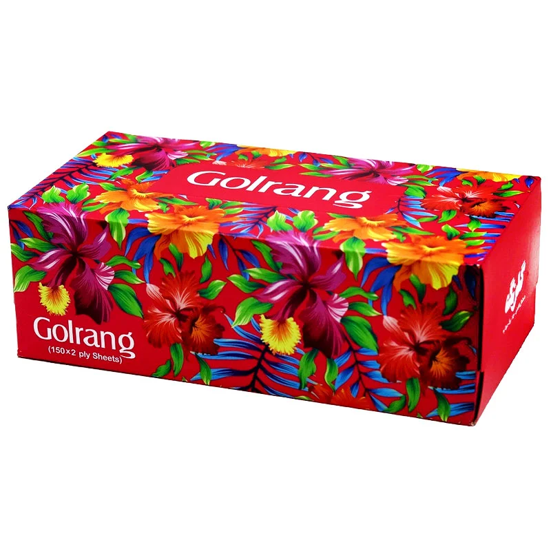 6267604411883 دستمال کاغذی گلرنگ- جعبه 150 برگ دولایه - تصویر 1