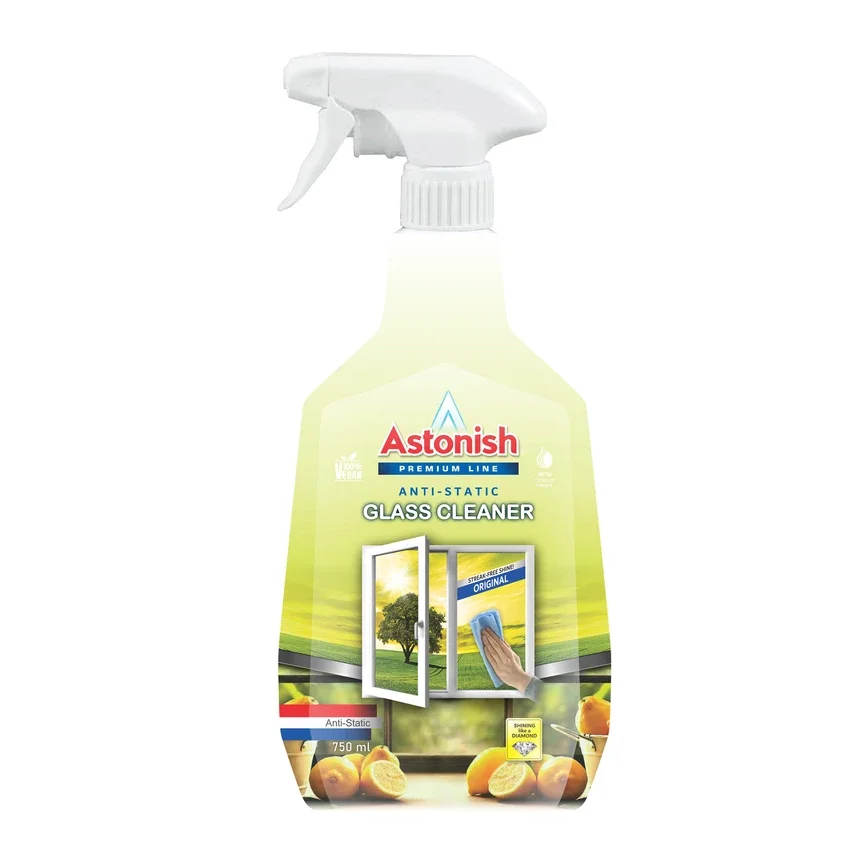 6267678400691 اسپری شیشه شوی ضدغبار استونیش- مرکبات 750میل - تصویر 1