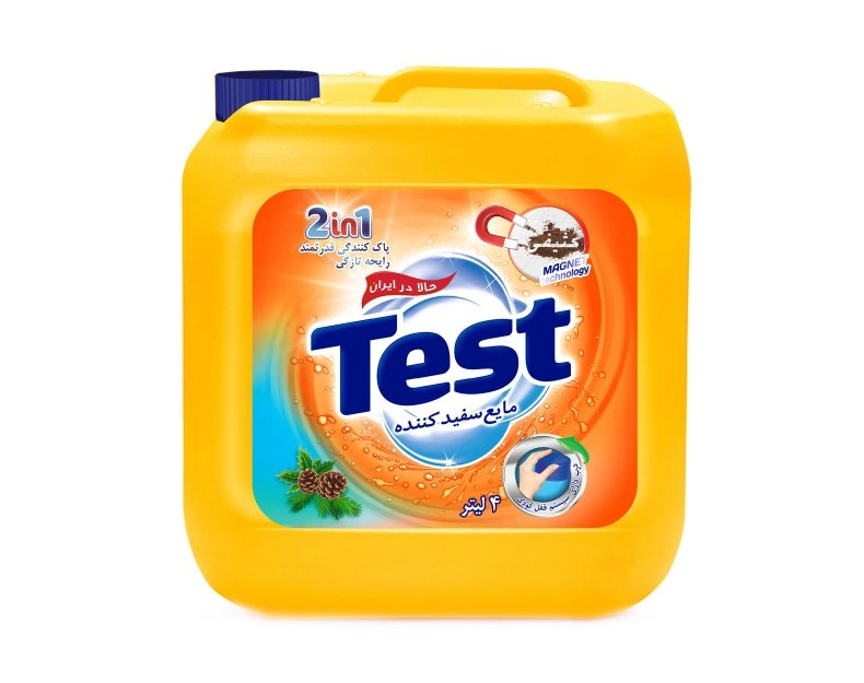 6269211300895 مایع سفیدکننده تست- 4 لیتری - تصویر 1