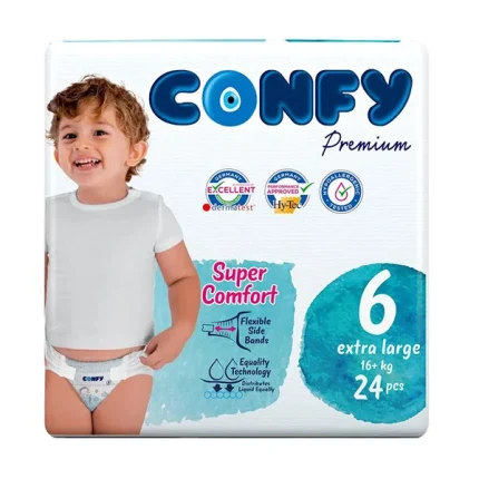 پوشک کودک کانفی- پرمیوم سایز6 - 24 عددی-پایا