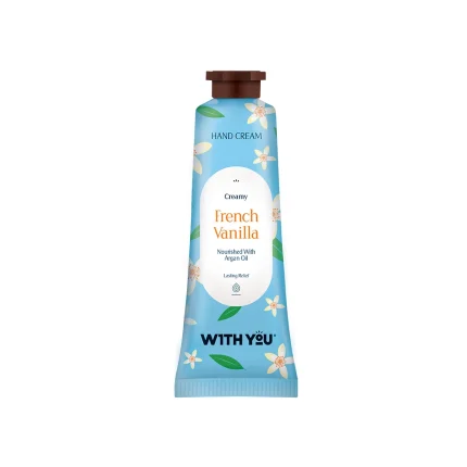 کرم دست ویت یو- ترمیم کننده پوست خشک- وانیل فرانسوی50میل