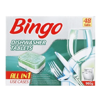 قرص ماشین ظرفشویی بینگو- 48عددی