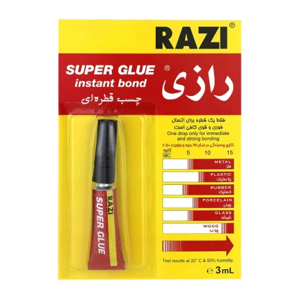 چسب قطره ای رازی- 3گرمی