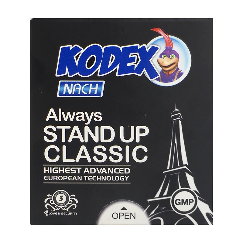 6260623332542 کاندوم کدکس- استنداپ 3عددی - تصویر 1