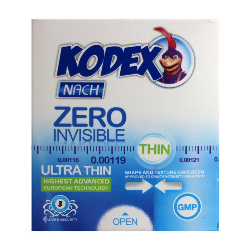 6260623332580 کاندوم کدکس- زیرو 3عددی - تصویر 1