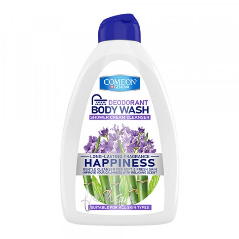 6260623342152 شامپو بدن کامان- کرمی شاداب کننده (لاوندر) مناسب انواع پوست 510میل - تصویر 1