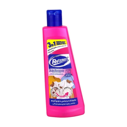 مایع لکه بر آنزیم دار رافونه- مناسب پارچه های سفید و رنگی 250میل
