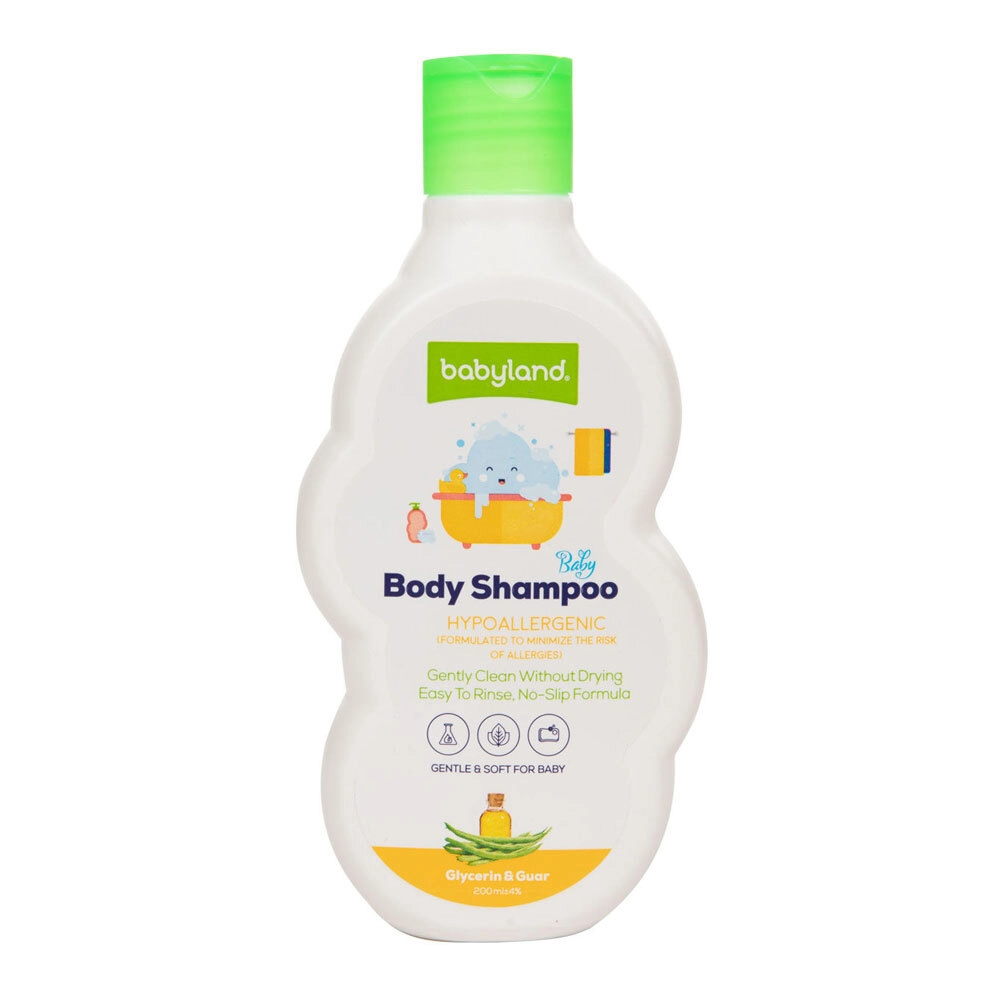 6264707012481 شامپو بدن بچه بی بی لند- گلیسیرین و گوار- 200میل - تصویر 1
