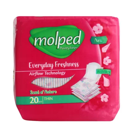 نواربهداشتی مولپد- روزانه طراوت- 20عددی- کد50952711