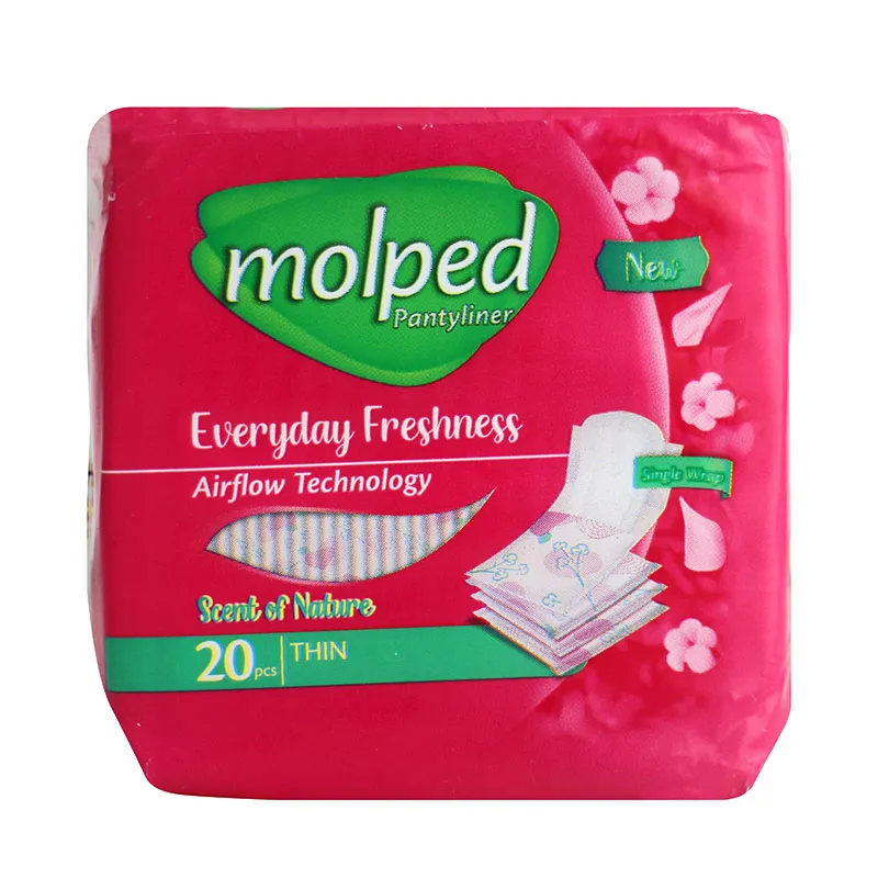 6266061107001 نواربهداشتی مولپد- روزانه طراوت- 20عددی- کد50952711 - تصویر 1