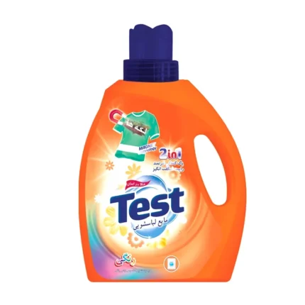 مایع لباسشویی تست-البسه رنگی 1لیتری