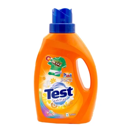 مایع لباسشویی تست-  پریمیوم سفید و رنگی 1لیتری