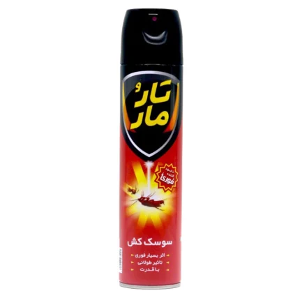اسپری سوسک کش تارو مار- پایه آبی (قرمزرنگ)400میل