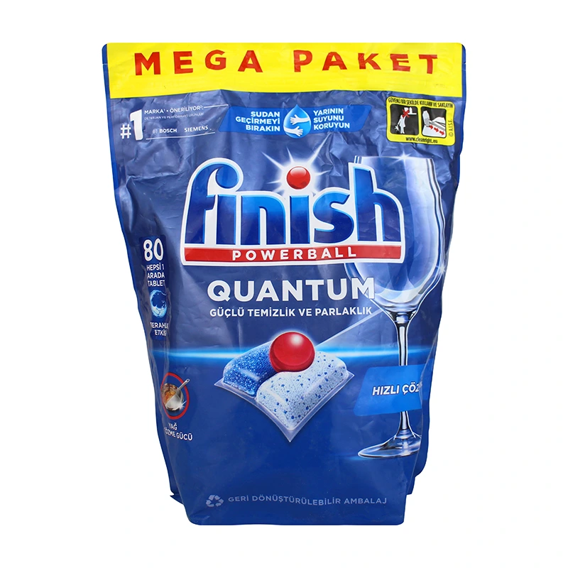 8682539003817 قرص ماشین ظرفشویی فینیش- اورجینال کوانتوم 80عددی - تصویر 1