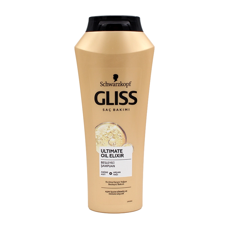 8690572794593 شامپو سر گلیس-اورجینال تغذیه کننده قوی ( طلایی مات) 500میل - تصویر 1